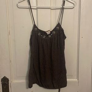 Brown Tank Top